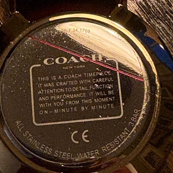 Coach Perry Red Dial Red Leather Strap Watch for Women - 14503852 - Picture 11 of 16